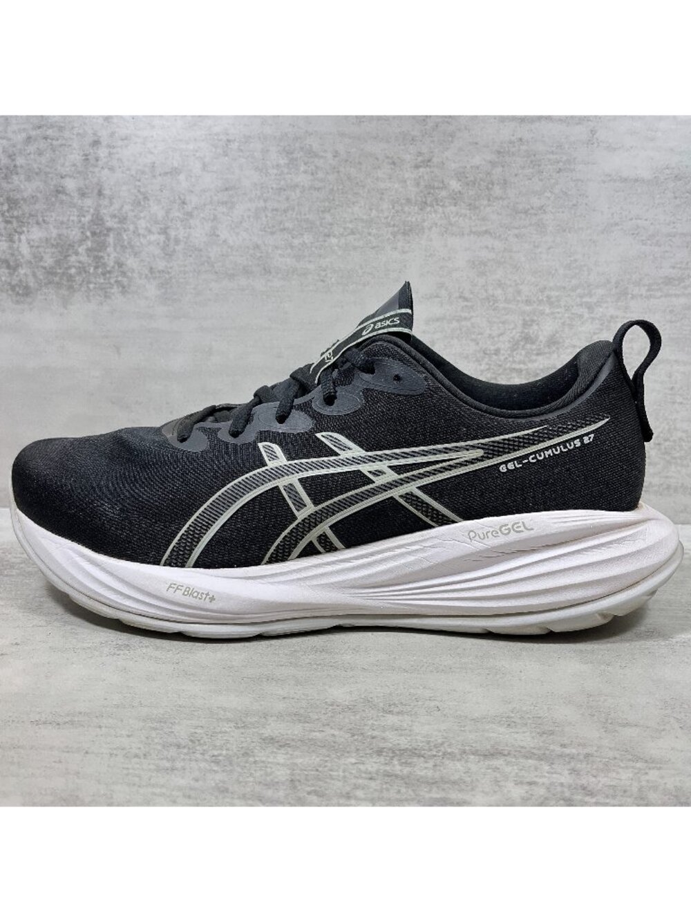 Asics Gel Cumulus 27 Running Shoes - Men's Size 10.5 Wide - Black